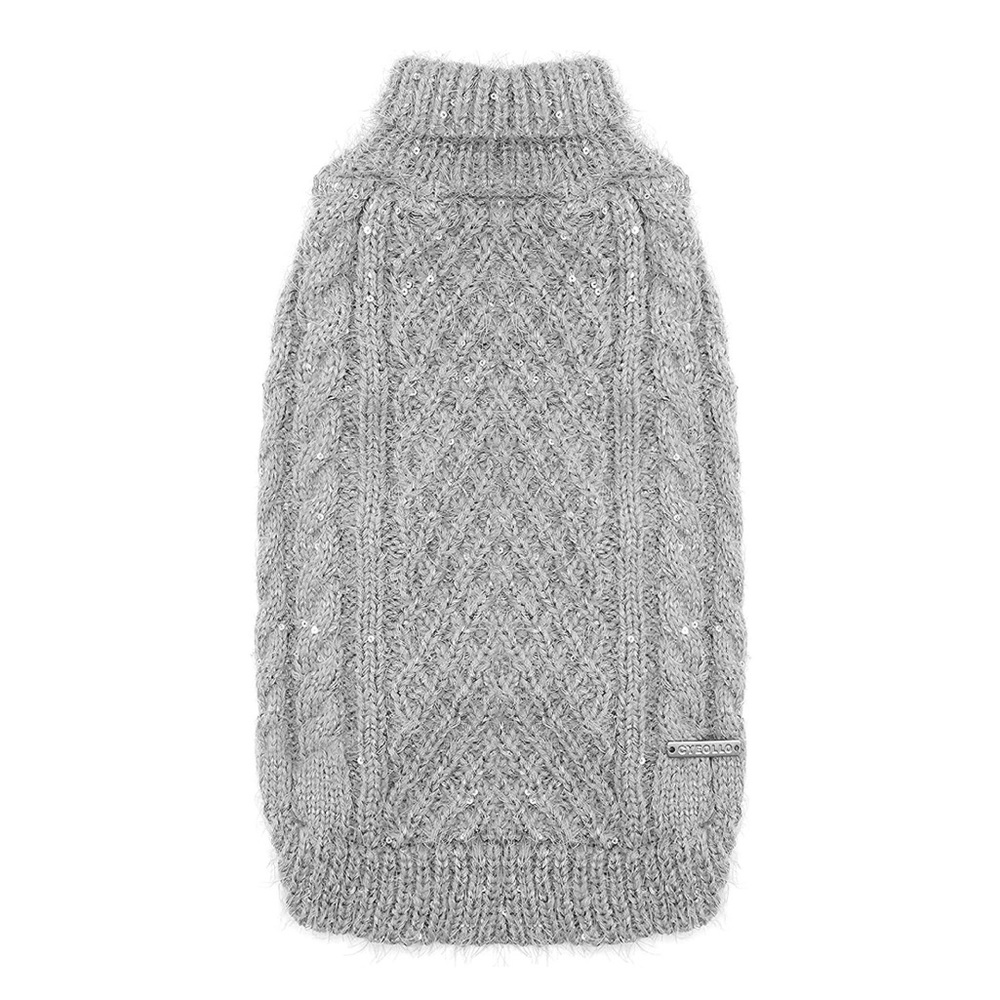 Cyeollo🦎Dog Sweater Knitted Turtleneck Classic🌵